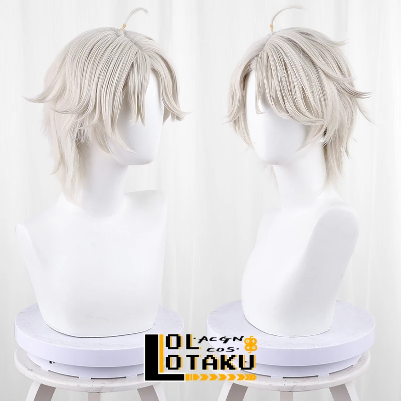 Emil Cosplay Wig Identity V Light Biege Short Heat Resistant Synthetic Hair Halloween Party Role Play Carnival + Free Wig Cap
Emil Cosplay Wig Identity V Light Biege Short Heat Resistant Synthetic Hair Halloween Party Role Play Carnival + Free Wig Cap