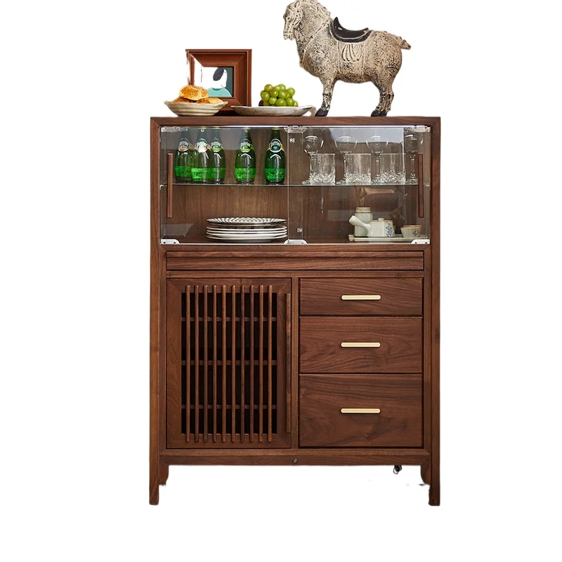North American side cabinet solid wood living room household storage locker integrated storage wine cabinet against the wall
North American side cabinet solid wood living room household storage locker integrated storage wine cabinet against the wall