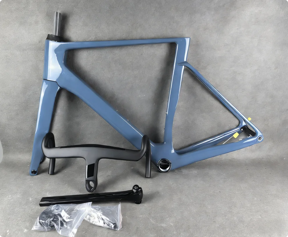 Новый карбоновый шоссейный комплект рамы OSTRO VAM 2.0 с рулем DI2, сине-серый, глянцевый
Новый карбоновый шоссейный комплект рамы OSTRO VAM 2.0 с рулем DI2, сине-серый, глянцевый