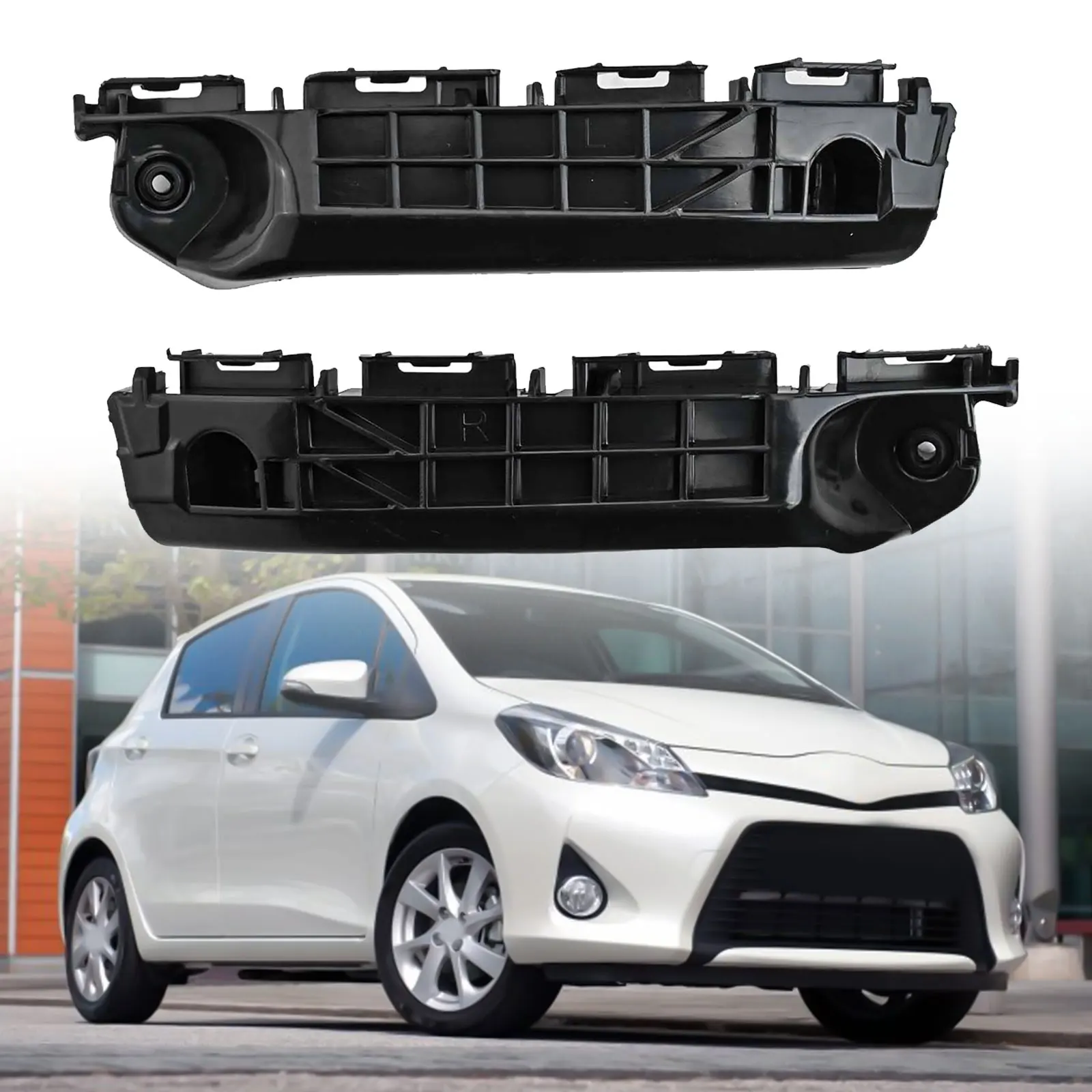 Replacement Front Bumper Bracket for Toyota Yaris (2012 2014) Direct Fit with OEM Numbers 5253652080 and 5253552110
Replacement Front Bumper Bracket for Toyota Yaris (2012 2014) Direct Fit with OEM Numbers 5253652080 and 5253552110