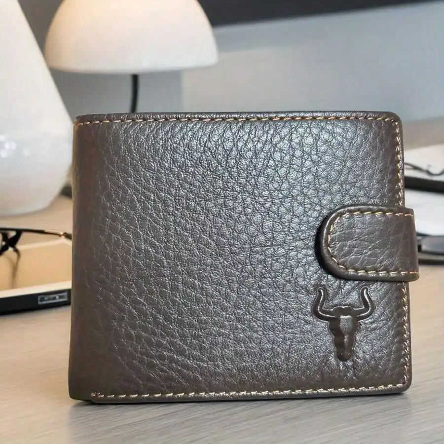Genuine Leather Men's Wallet, Front Pocket Wallet, Bifold, With Coin Pouch And Multiple Card Slots, Birthday, Father's Day, Anni
Genuine Leather Men's Wallet, Front Pocket Wallet, Bifold, With Coin Pouch And Multiple Card Slots, Birthday, Father's Day, Anni
