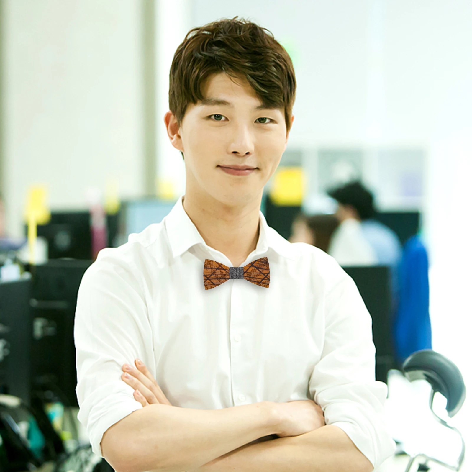 Wooden Bow H crafted Gray Adjustable Groom Bowtie Men Wedding Party Groom Bow Tie Bachelor Party Tuxedo Striped Wood
Wooden Bow H crafted Gray Adjustable Groom Bowtie Men Wedding Party Groom Bow Tie Bachelor Party Tuxedo Striped Wood