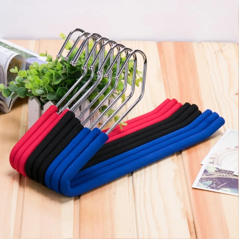 Z Shape Sponge Non Slip Pants Hanger Stainless Steel 2 Hooks Seamless Trouser Clip Multifunctional Scarf Hanger Storage Rack
Z Shape Sponge Non Slip Pants Hanger Stainless Steel 2 Hooks Seamless Trouser Clip Multifunctional Scarf Hanger Storage Rack