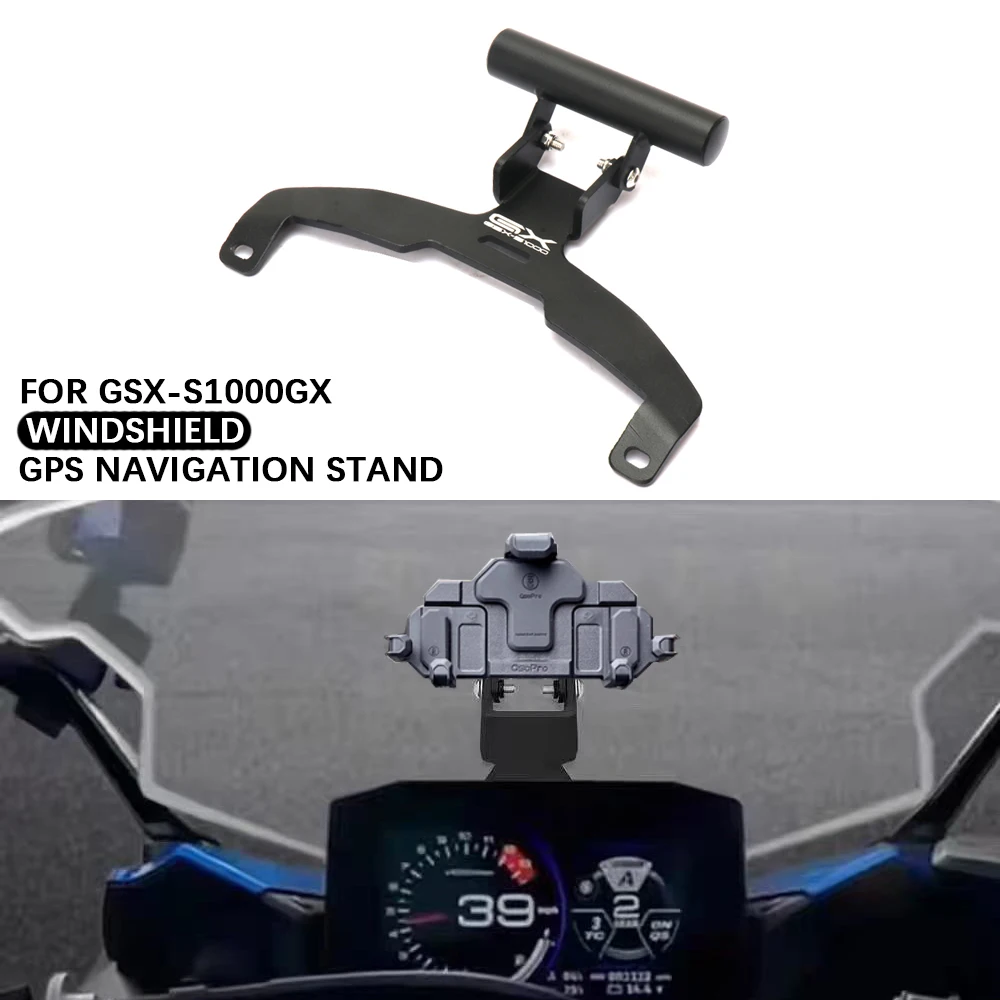 Motorcycle For Suzuki GSX-S1000 GX Navigation Windshield Phone HoldeiMount Bracket Navigation Bracket Accessories 2024-
Motorcycle For Suzuki GSX-S1000 GX Navigation Windshield Phone HoldeiMount Bracket Navigation Bracket Accessories 2024-