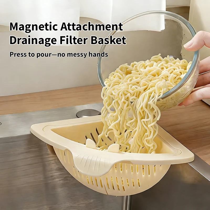 Магнитная сливная корзина для раковины, многофункциональная стойка для кухонных отходов с автоматическим сбросом, фильтр для кухонных отходов, угловой фильтр для раковины
Магнитная сливная корзина для раковины, многофункциональная стойка для кухонных отходов с автоматическим сбросом, фильтр для кухонных отходов, угловой фильтр для раковины