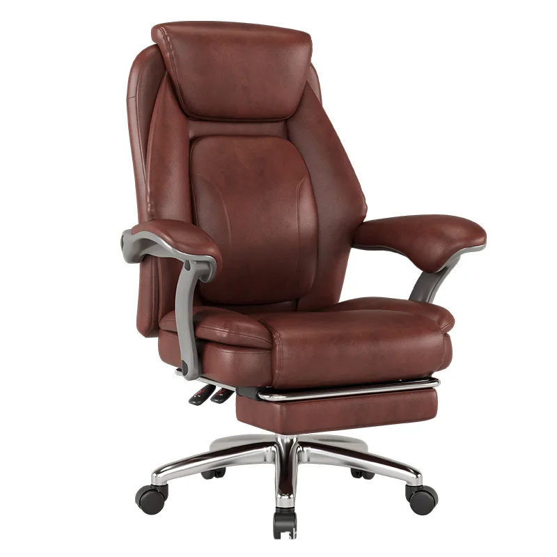 Yjq leather reclining office boss chair comfortable and sedentary home lift office seat study computer chair
Yjq leather reclining office boss chair comfortable and sedentary home lift office seat study computer chair
