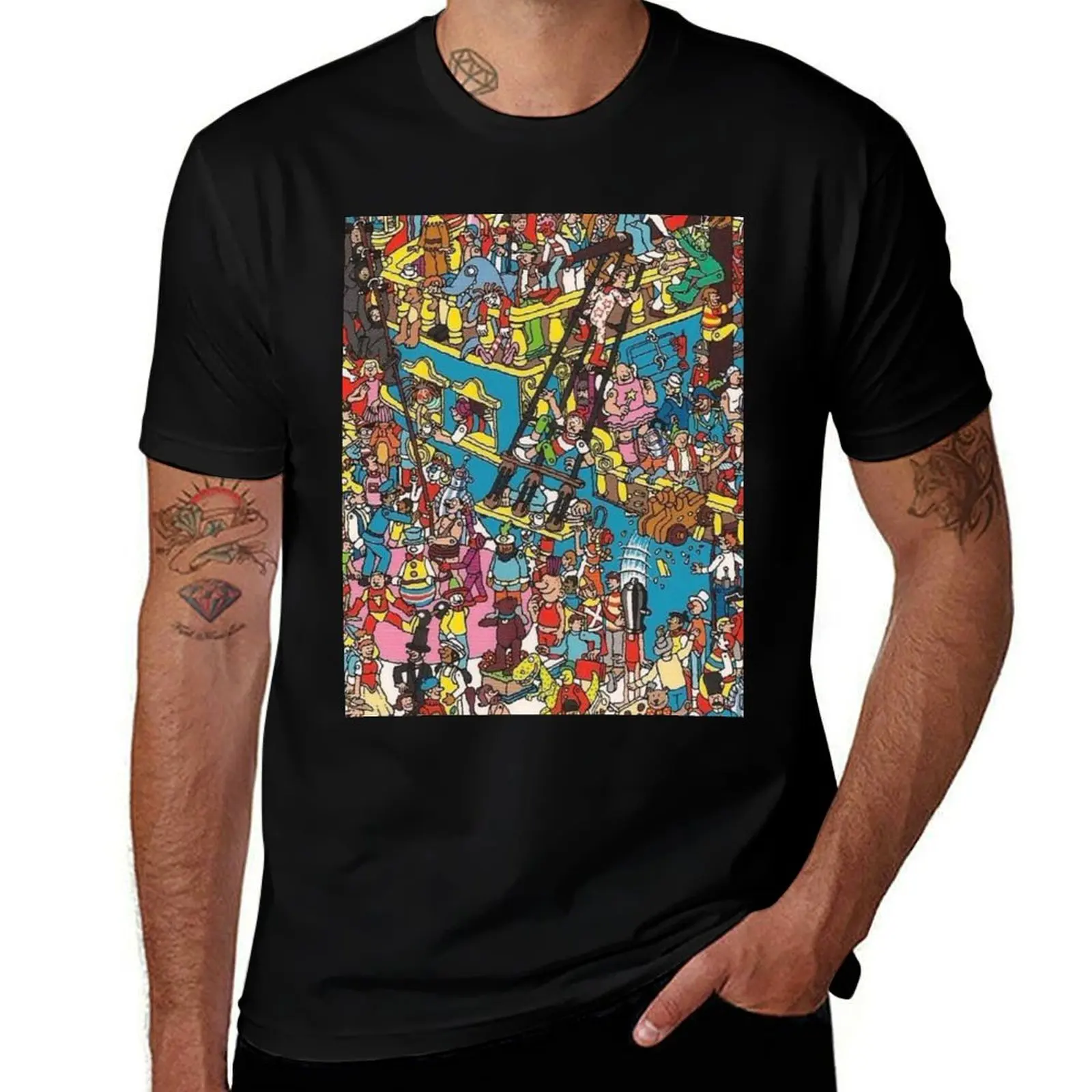 Wally/ Waldo - find Wally/ Waldo Book - Part VI Where’s Wally at sea on a boat the discoveries T-Shirt
Wally/ Waldo - find Wally/ Waldo Book - Part VI Where’s Wally at sea on a boat the discoveries T-Shirt