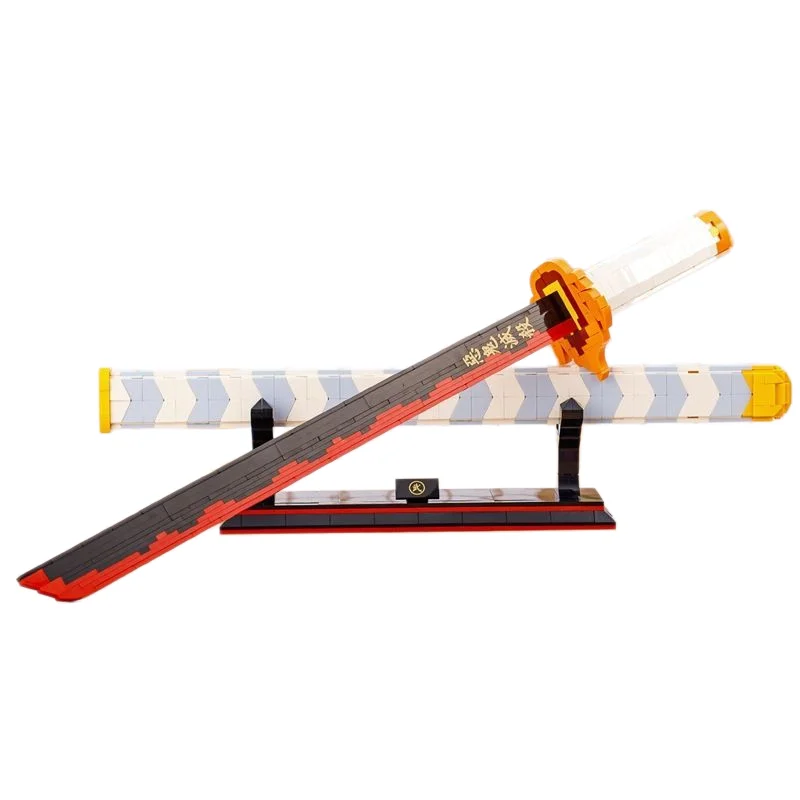 Katana Building Block Model Assembled Weapon Bricks With Scabbard And Display Stand Home Decoration Ornament
Katana Building Block Model Assembled Weapon Bricks With Scabbard And Display Stand Home Decoration Ornament
