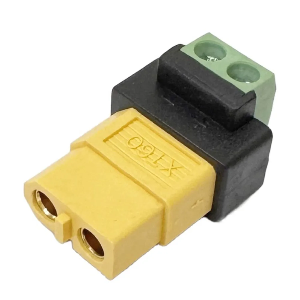 1pc New XT60 Female Solder-Free Adapter 2P Green Terminal To XT60 Quick Connector Drone Aeromodelling Balance Car Charging Plugs
1pc New XT60 Female Solder-Free Adapter 2P Green Terminal To XT60 Quick Connector Drone Aeromodelling Balance Car Charging Plugs