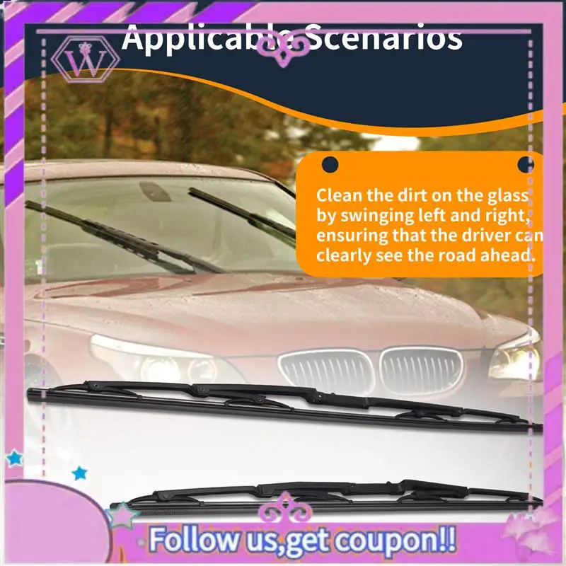 Latest Car 26Inch + 22Inch Wiper Blades Combo Silicone Rubber Boneless Windscreen Windshield Wipers For BMW 5 Series E39 95-03
Latest Car 26Inch + 22Inch Wiper Blades Combo Silicone Rubber Boneless Windscreen Windshield Wipers For BMW 5 Series E39 95-03