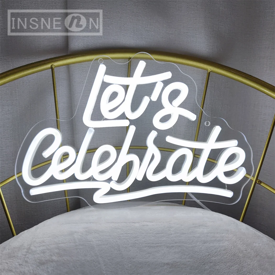 LED Neon Sign Lets Celebrate USB-powered Congrats Grad Neon Light Sign for Wedding Bedroom Wall Room Decoration Neon Sign Lights
LED Neon Sign Lets Celebrate USB-powered Congrats Grad Neon Light Sign for Wedding Bedroom Wall Room Decoration Neon Sign Lights