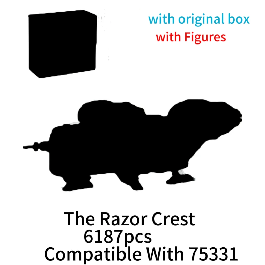 Stress Relief Toy 6187 razor head building block models compatible with spaceship bricks for parent-child games, birthday gifts
Stress Relief Toy 6187 razor head building block models compatible with spaceship bricks for parent-child games, birthday gifts