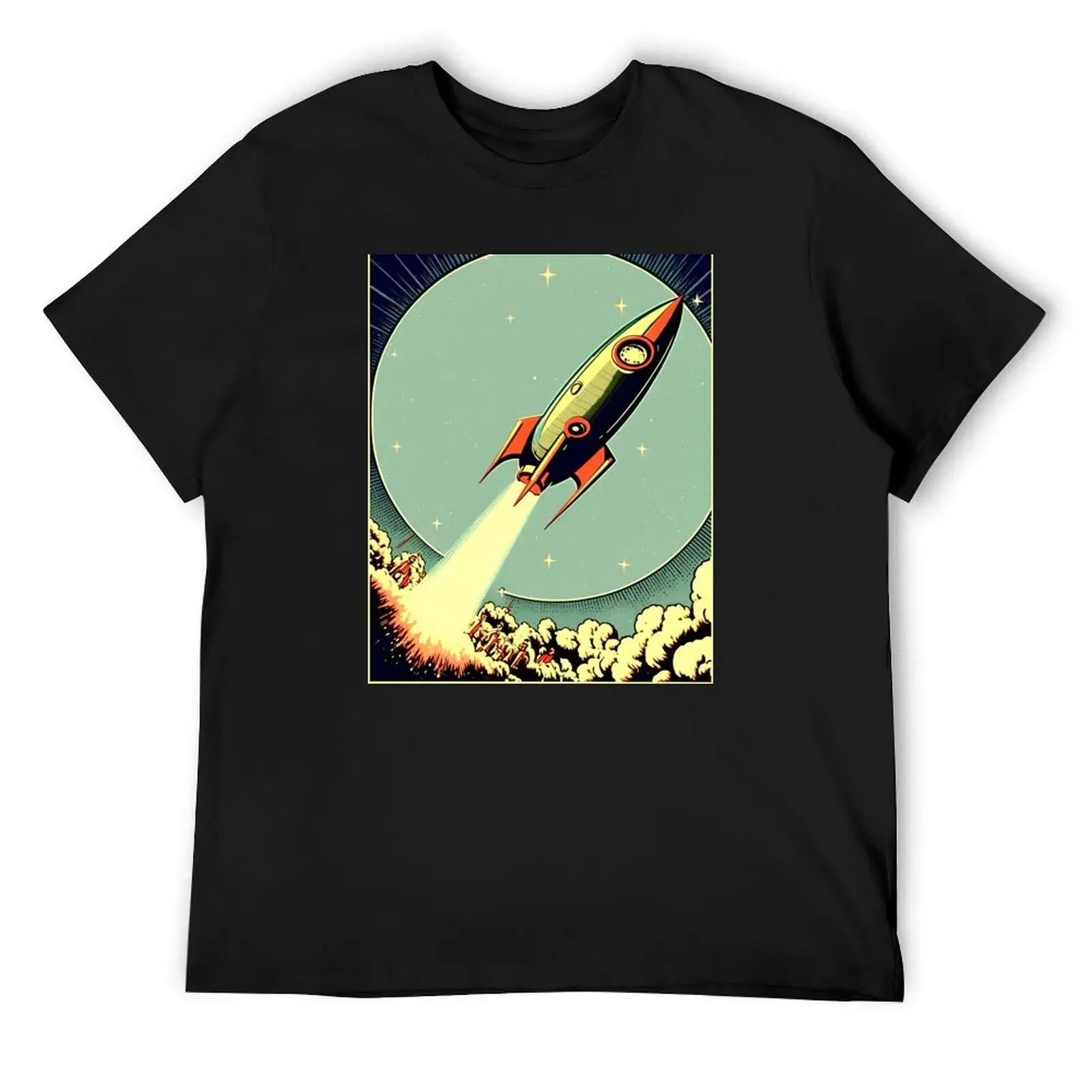 Vintage Style Rocket Ship Blasting Off Space Design T-Shirt graphic t shirt vintage oversized t shirt plain white t shirts men
Vintage Style Rocket Ship Blasting Off Space Design T-Shirt graphic t shirt vintage oversized t shirt plain white t shirts men