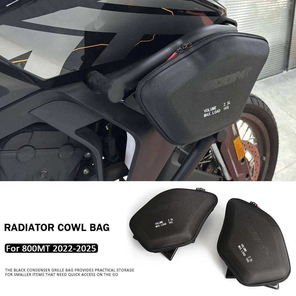 Motorcycle For CFMOTO 800MT Radiator Cowl Bags MT800 Front Side Bag CF 800 MT 2022 2023 2024 2025 Waterproof Tool Placement Bag
Motorcycle For CFMOTO 800MT Radiator Cowl Bags MT800 Front Side Bag CF 800 MT 2022 2023 2024 2025 Waterproof Tool Placement Bag