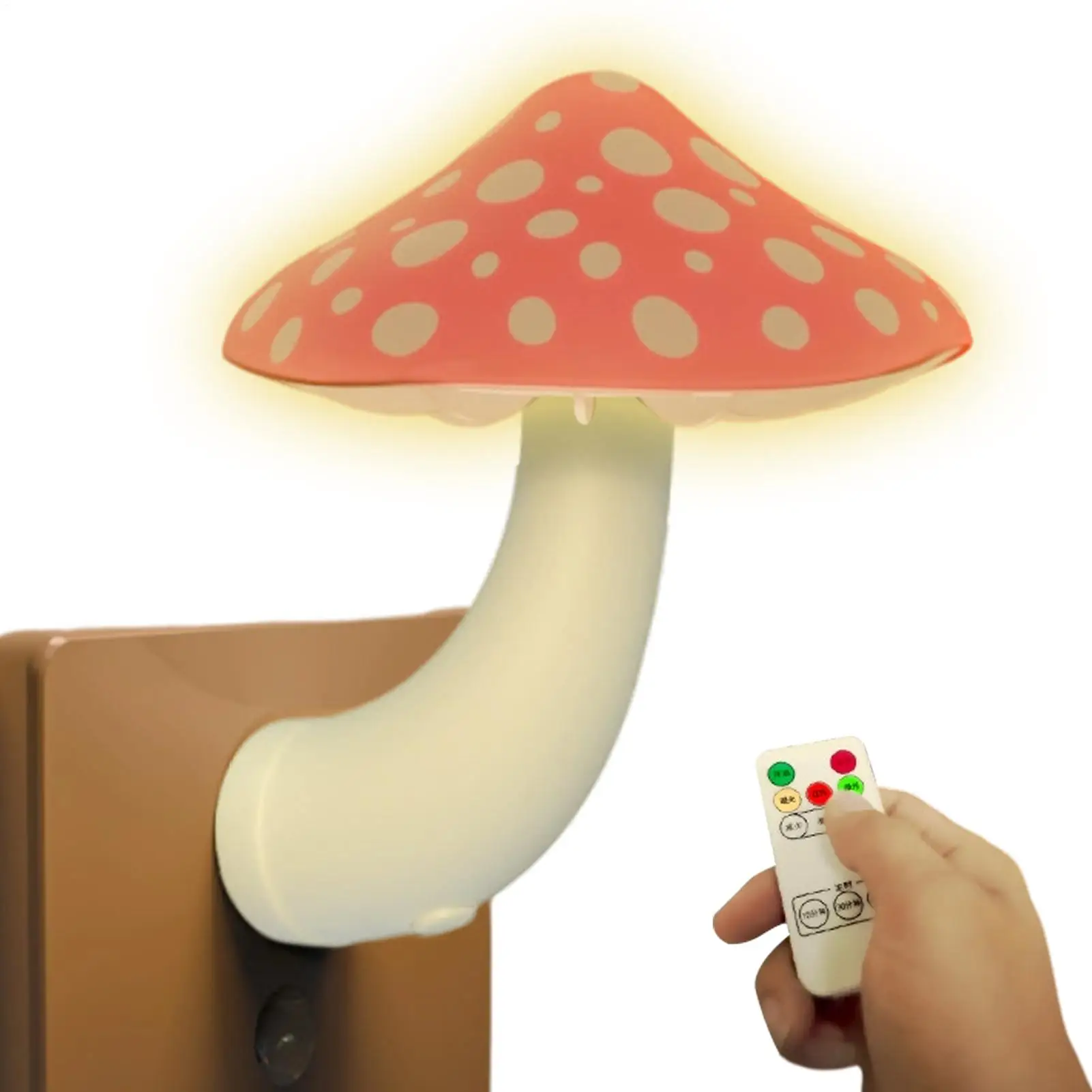 Mushroom Lamps LED Lamp With Remote Control Night Light Plug Into Wall For Indoor Home Bedroom Bathroom Kitchen Hallway
Mushroom Lamps LED Lamp With Remote Control Night Light Plug Into Wall For Indoor Home Bedroom Bathroom Kitchen Hallway