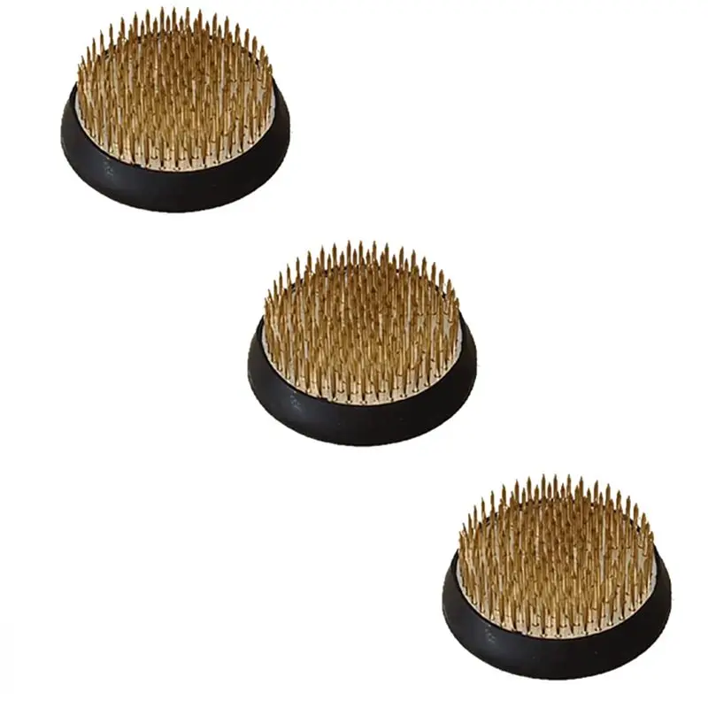 PROFESSIONAL USE-3Piece Flower Frogs Holder Kenzan Japanese Pin Frogs For Flowers Fixation And Decoration
PROFESSIONAL USE-3Piece Flower Frogs Holder Kenzan Japanese Pin Frogs For Flowers Fixation And Decoration