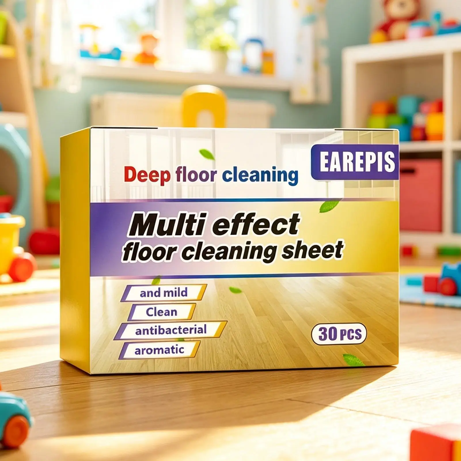 Floor Cleaning Tablets 30 Pieces Deep Clean Tablets Mopping Solution Water Soluble Floor Cleaner Sheets for Hardwood Wood Tile
Floor Cleaning Tablets 30 Pieces Deep Clean Tablets Mopping Solution Water Soluble Floor Cleaner Sheets for Hardwood Wood Tile