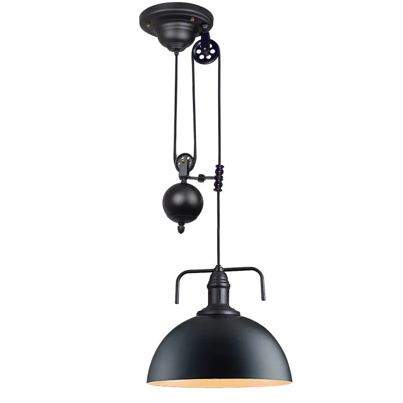 American loft retro industrial style restaurant iron lifting pendant light bedroom office homestay pendant lamp droplight
American loft retro industrial style restaurant iron lifting pendant light bedroom office homestay pendant lamp droplight