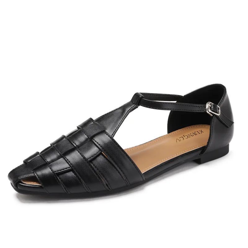 2026 35-43 women's cow leather narrow band t-strap sandals 1.5cm thick med heel casual female gladiator sandals shoes woman
2026 35-43 women's cow leather narrow band t-strap sandals 1.5cm thick med heel casual female gladiator sandals shoes woman