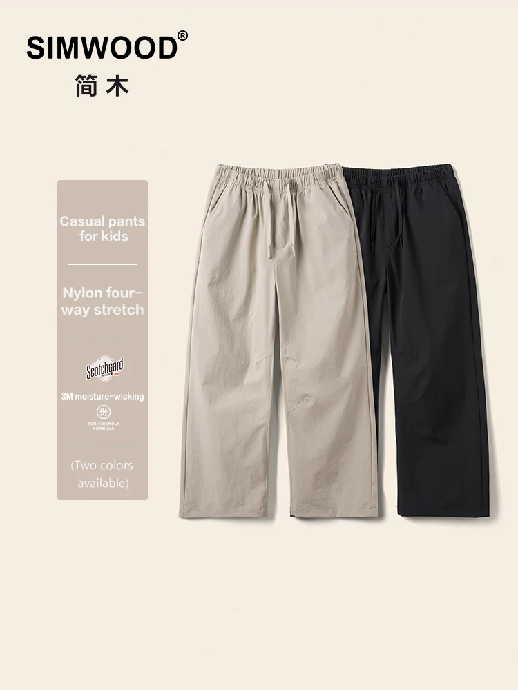 SIMWOOD 2025 Summer New Quick Dry Elastic Waist Pants Childrens Boys Girls Outdoors Trousers
SIMWOOD 2025 Summer New Quick Dry Elastic Waist Pants Childrens Boys Girls Outdoors Trousers