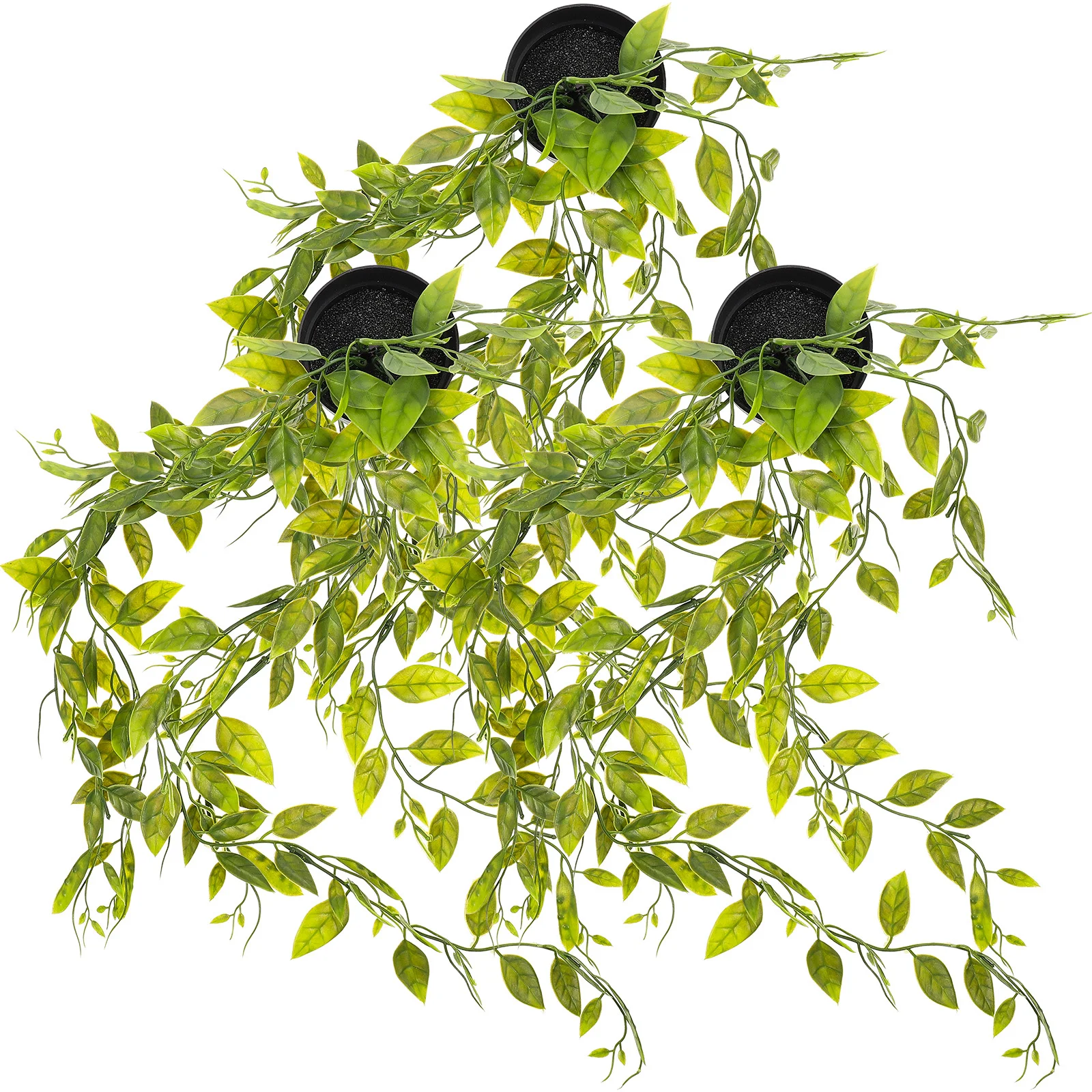 3 Pcs Plants Artificial Potted Hanging Faux for Indoors Greenery with Pots Fake
3 Pcs Plants Artificial Potted Hanging Faux for Indoors Greenery with Pots Fake