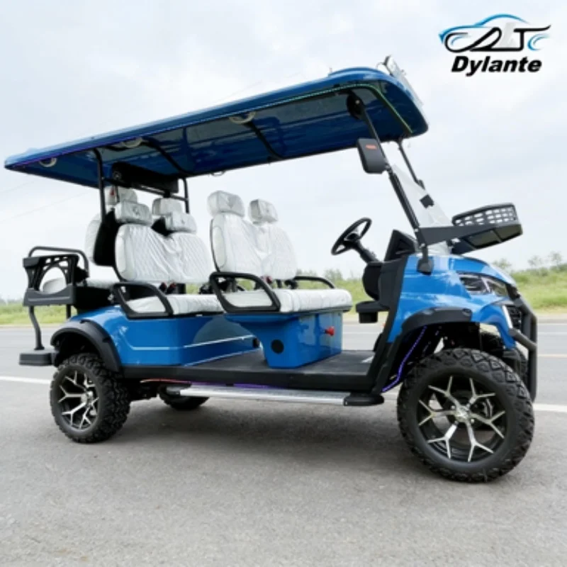 4 Wheel Long Endurance Golf Buggy Adult Utility Vehicle Club 72V Lithium Electric Golf Cart Folding Windshield Off-Road Tires
4 Wheel Long Endurance Golf Buggy Adult Utility Vehicle Club 72V Lithium Electric Golf Cart Folding Windshield Off-Road Tires