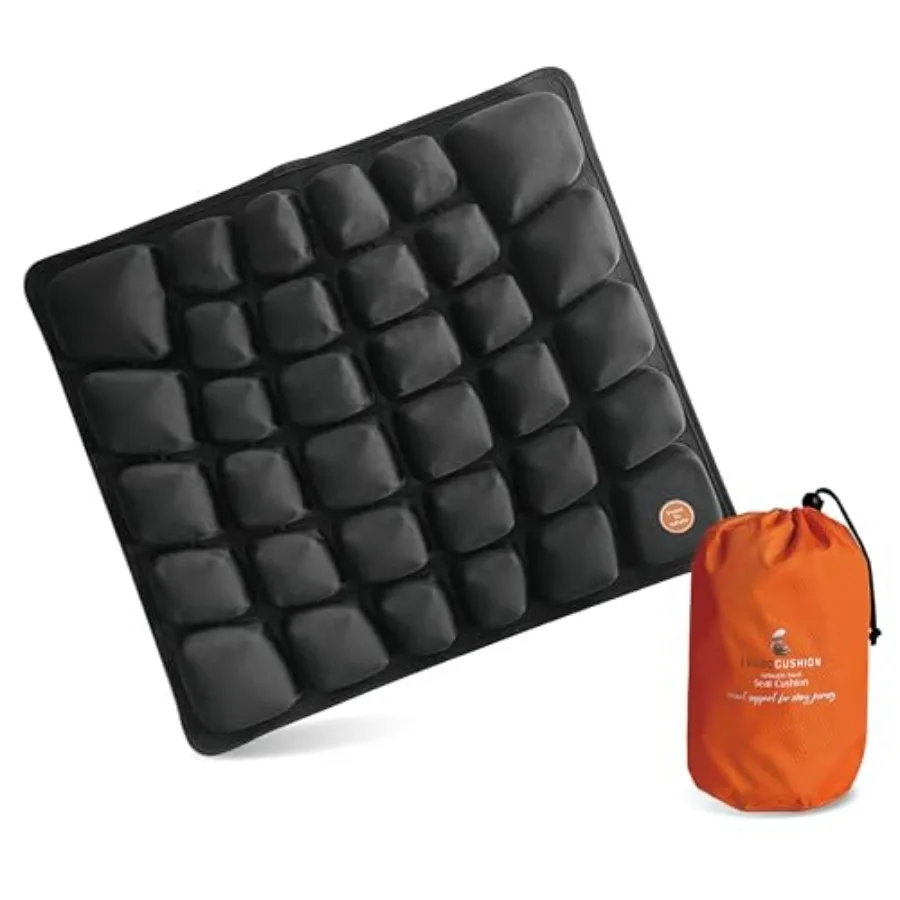 Надувная подушка сиденья для самолета и путешествий. Портативная надувная подушка со встроенным насосом. Регулируемая прочность. Кусточка и спинка.
Надувная подушка сиденья для самолета и путешествий. Портативная надувная подушка со встроенным насосом. Регулируемая прочность. Кусточка и спинка.