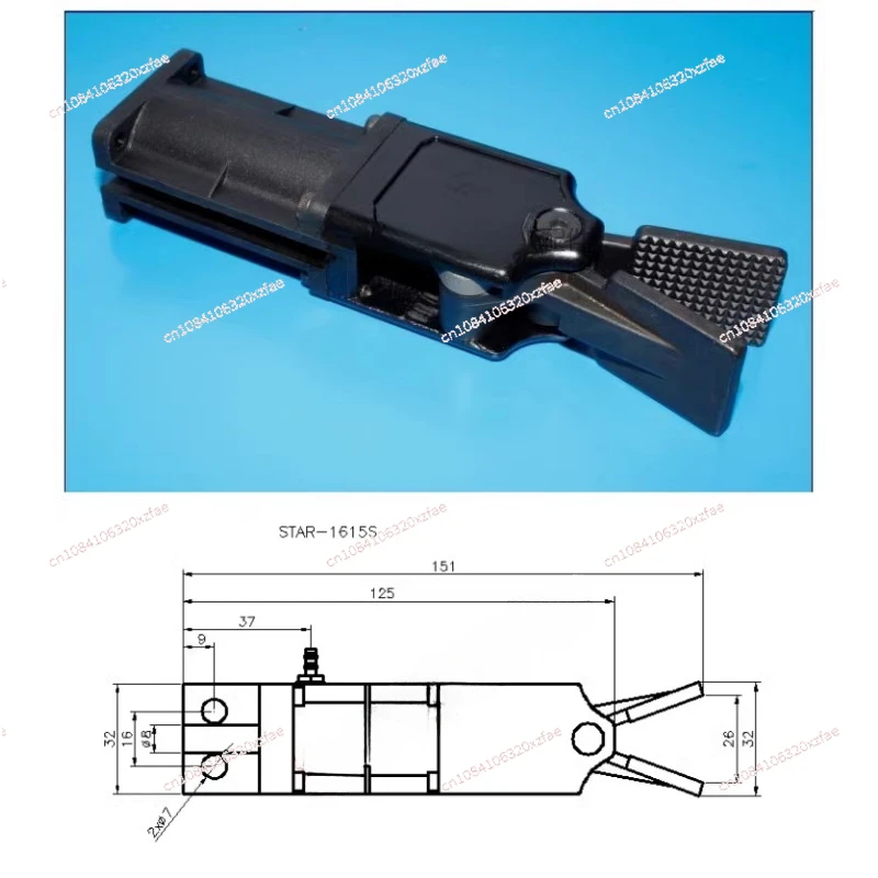 Manipulator Accessories Fixture STAR Fixture Single Action Fixture SP1615S Nozzle Clamp
Manipulator Accessories Fixture STAR Fixture Single Action Fixture SP1615S Nozzle Clamp