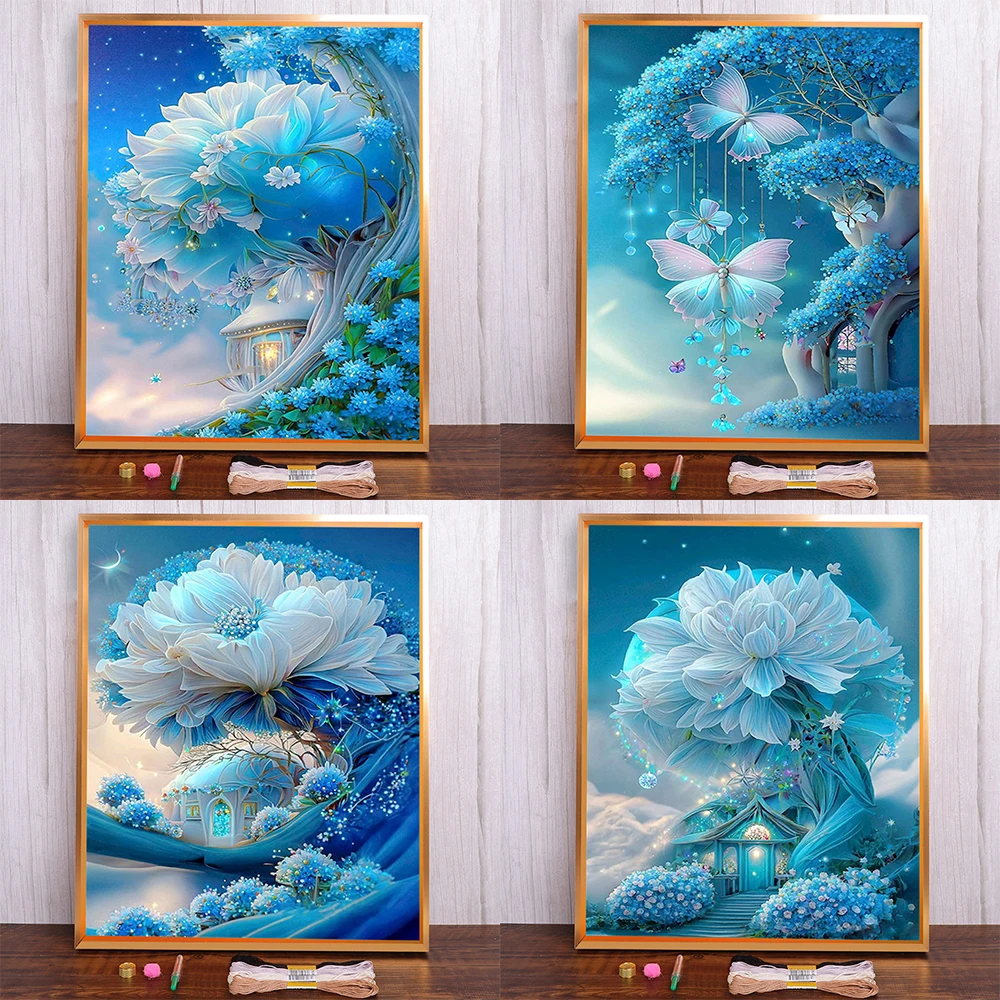 Fantasy Butterfly Landscape Cross Stitch Embroidery Full Kit Needlework Handicraft Hobby Handmade For Adults Wholesale Jewelry
Fantasy Butterfly Landscape Cross Stitch Embroidery Full Kit Needlework Handicraft Hobby Handmade For Adults Wholesale Jewelry
