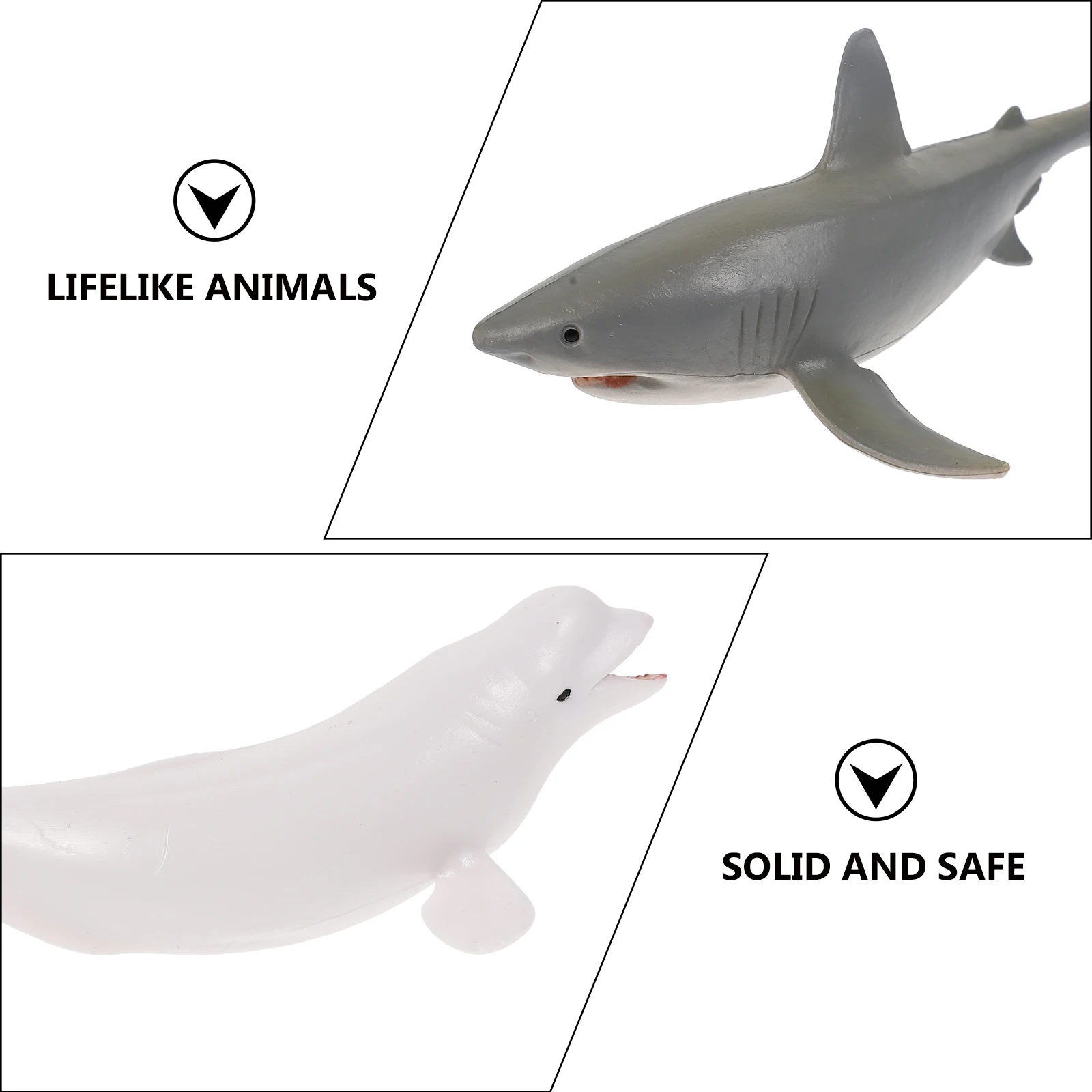 3Pcs Miniature Ocean Figures Set Lifelike Shark Toys Plastic Animals for Kids Toddler Gifts
3Pcs Miniature Ocean Figures Set Lifelike Shark Toys Plastic Animals for Kids Toddler Gifts