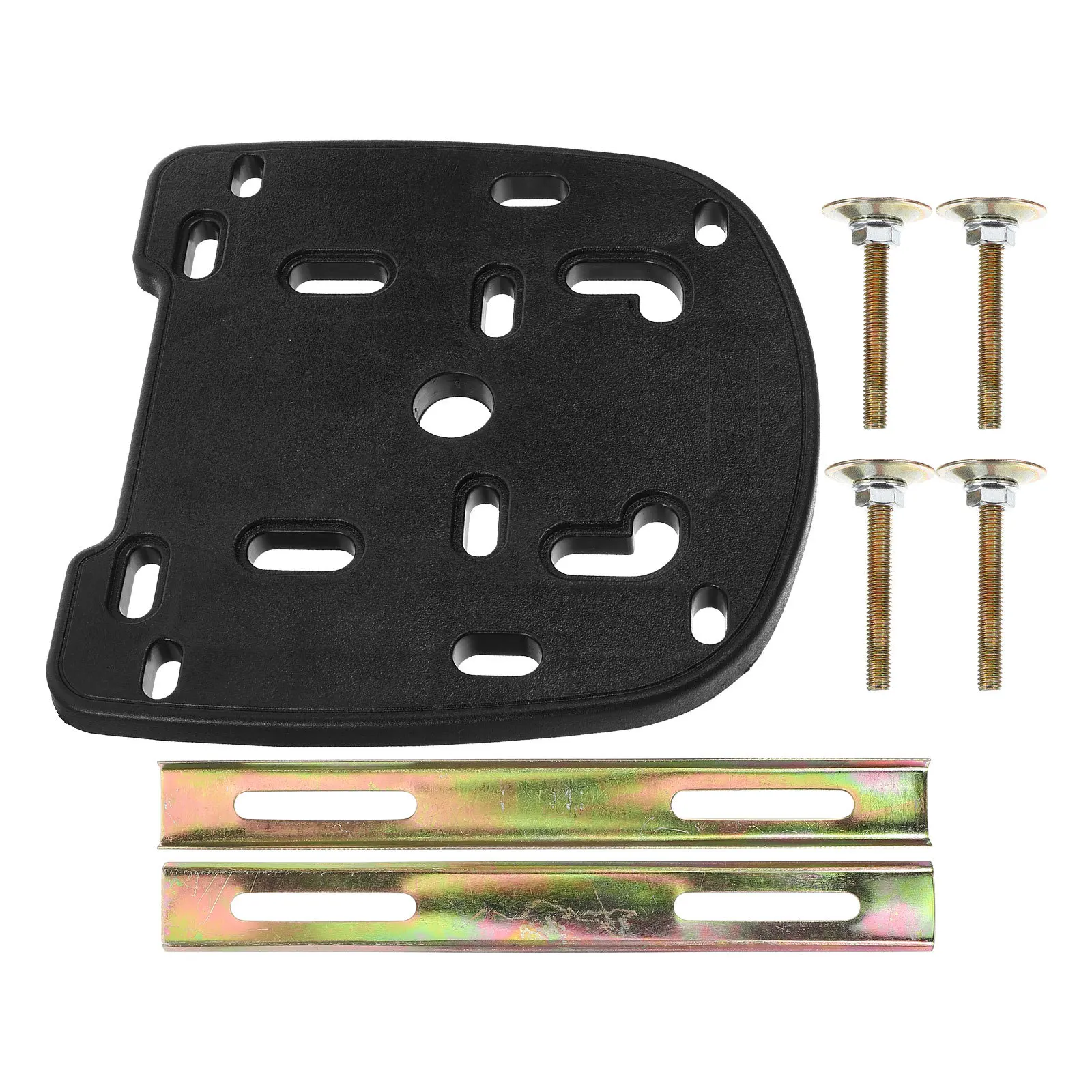 1Set Motorcycle Rear Box Base Plate Adapter Enhanced Durability Motorcycle Rear Luggage Rack Mount Hardware Screw Kit Universal
1Set Motorcycle Rear Box Base Plate Adapter Enhanced Durability Motorcycle Rear Luggage Rack Mount Hardware Screw Kit Universal