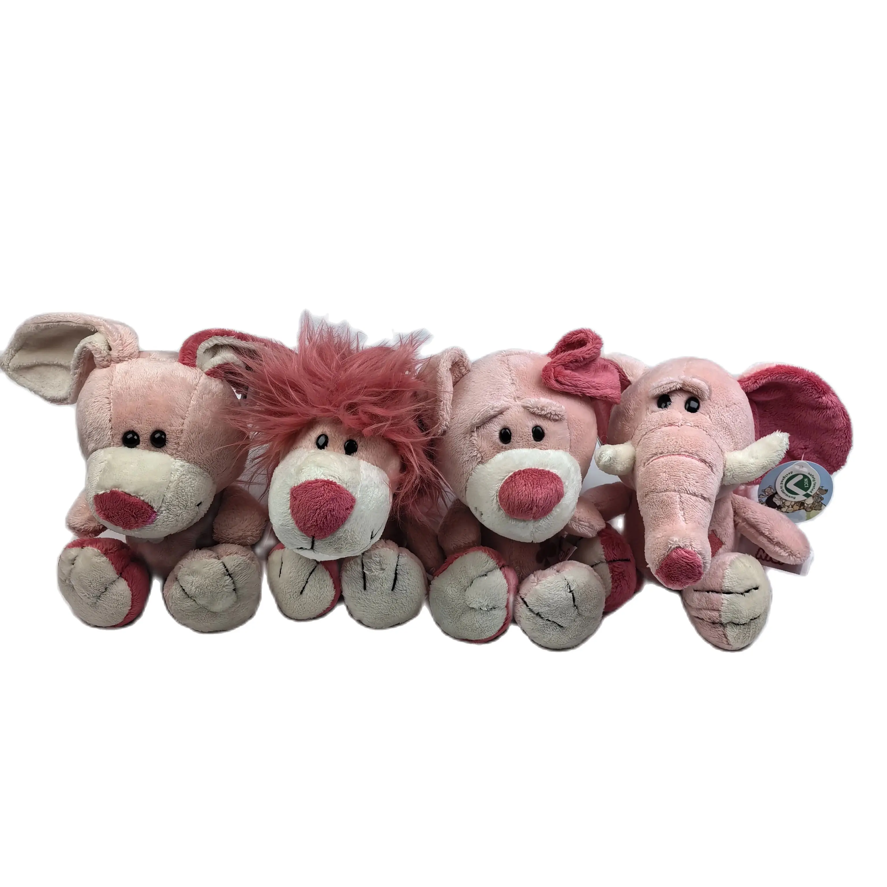 20-30cm Kawaii Pink Froest Animal Stuffed Toys Lion Elephant Dogs Rabbits Dolls Plush Pink Bunny Toy For Girl Romantic Gifts
20-30cm Kawaii Pink Froest Animal Stuffed Toys Lion Elephant Dogs Rabbits Dolls Plush Pink Bunny Toy For Girl Romantic Gifts