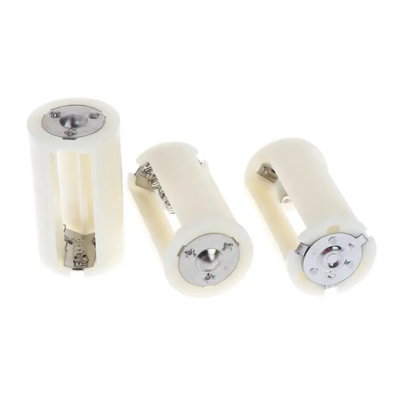 4Pcs AA To D Battery Box 3x AA To D Size PP Battery Protective Case Holders
4Pcs AA To D Battery Box 3x AA To D Size PP Battery Protective Case Holders