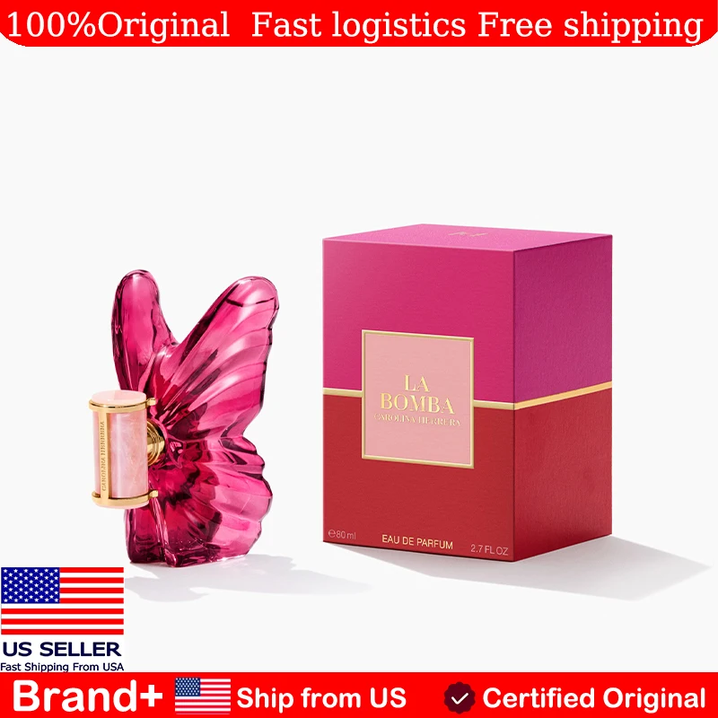 Carolina Herrera La Bomba Eau De Parfum 50ml Long-lasting Fragrance Cologne Arabian Women's Perfume Persistence Portable Natural
Carolina Herrera La Bomba Eau De Parfum 50ml Long-lasting Fragrance Cologne Arabian Women's Perfume Persistence Portable Natural