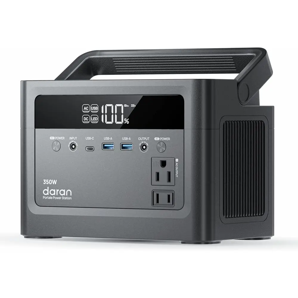 Portable 700W Power Station, 288Wh LiFePO4 Battery Backup, 350W AC Outlet for Emergency, Camping, Home, and Road Trips
Portable 700W Power Station, 288Wh LiFePO4 Battery Backup, 350W AC Outlet for Emergency, Camping, Home, and Road Trips