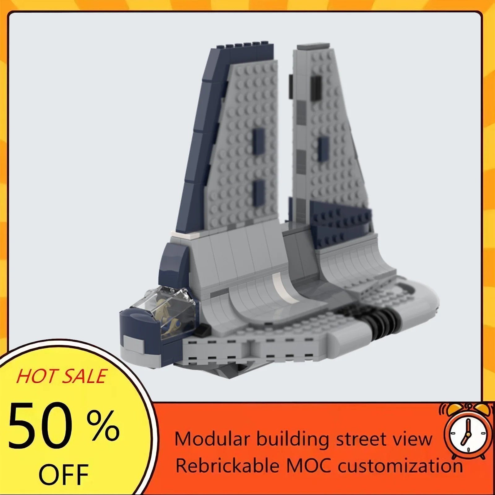 Набор для сборки космического корабля из 376 деталей, популярная модель по мотивам фильма «Звёздные войны», модульные строительные блоки, технологичный подарок, игрушка для детей на праздники
Набор для сборки космического корабля из 376 деталей, популярная модель по мотивам фильма «Звёздные войны», модульные строительные блоки, технологичный подарок, игрушка для детей на праздники