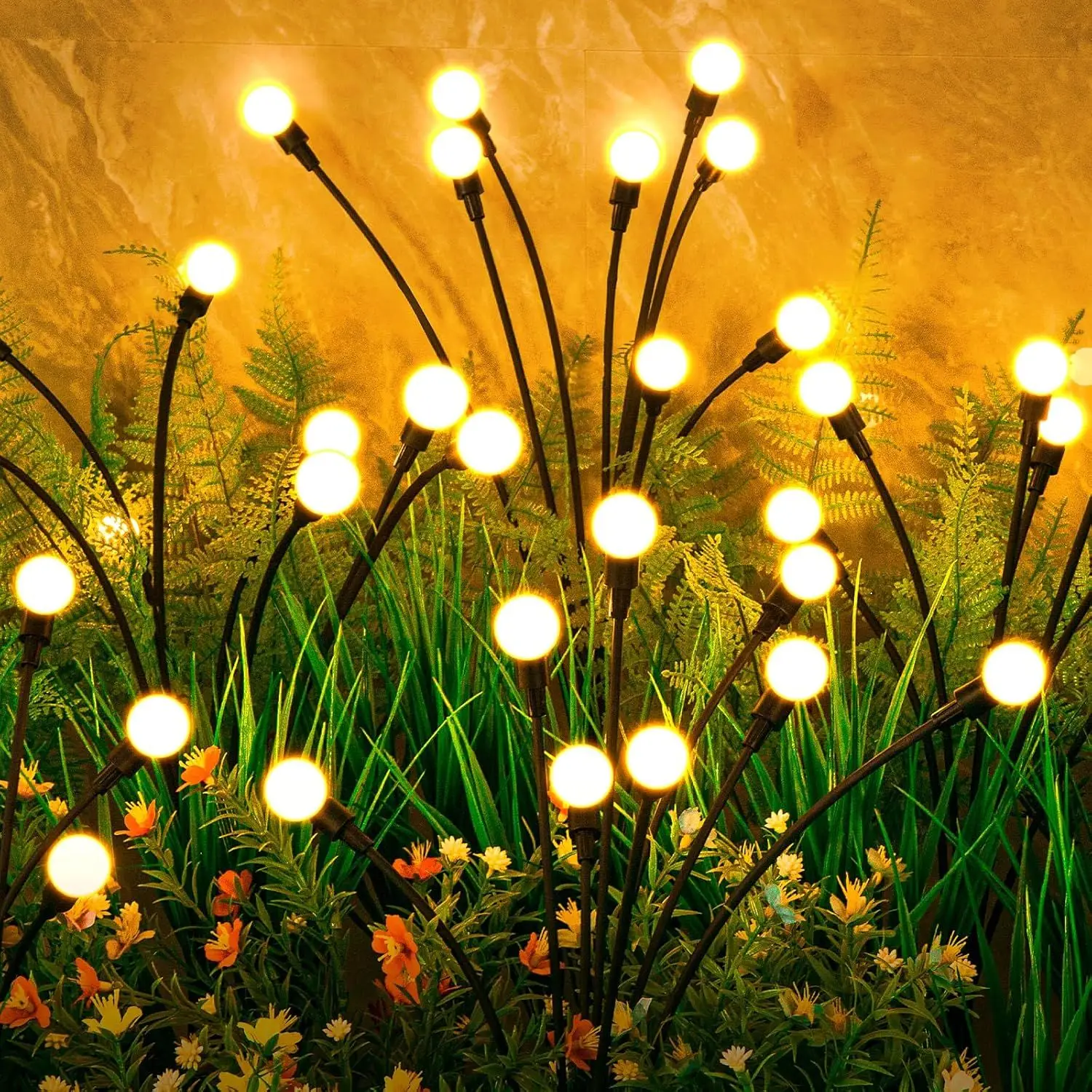 Outdoor Lights Solar Lawn Lamp Garden Lamp LED Wind-driven Firefly Ground Plug Lamp for Garden Lawn IP65 Landscape Holiday Light
Outdoor Lights Solar Lawn Lamp Garden Lamp LED Wind-driven Firefly Ground Plug Lamp for Garden Lawn IP65 Landscape Holiday Light