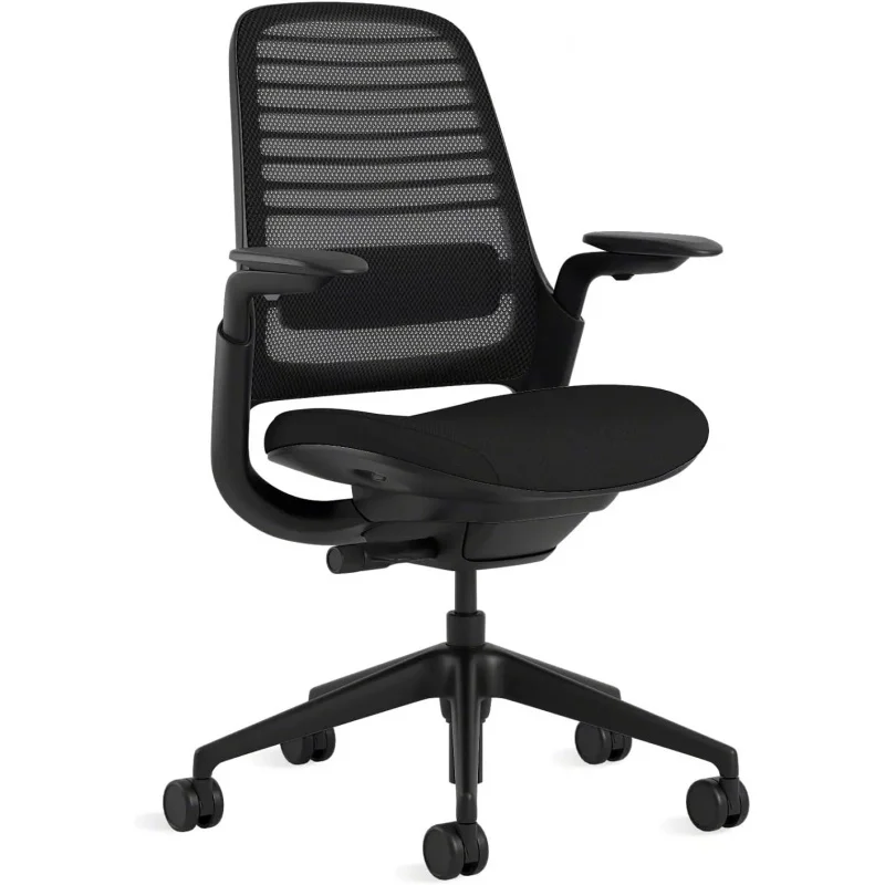 Ergonomic Desk Chair with Carpet Wheels, Weight-Activated Controls, Back & Arm Support, Easy Assembly
Ergonomic Desk Chair with Carpet Wheels, Weight-Activated Controls, Back & Arm Support, Easy Assembly
