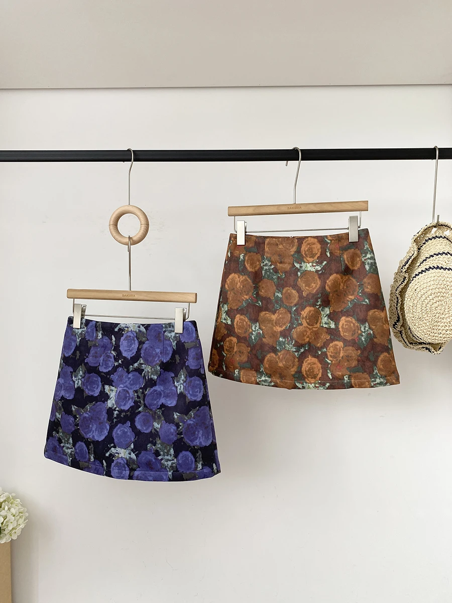 High Waist A-Line Skirt Women's Commute Anti-static Oil Painting Print Female Fashion Autumn Winter New Style Korean Ins
High Waist A-Line Skirt Women's Commute Anti-static Oil Painting Print Female Fashion Autumn Winter New Style Korean Ins