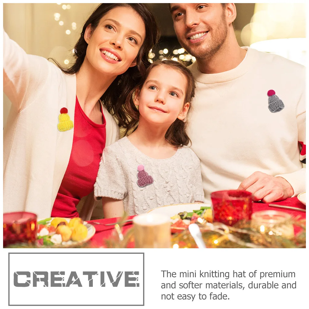 20pcs Mini Knitting Delicate Tiny Hats For Diy Decor Craft Accessories Christmas Tree Pendants Party Favors Xmas Gift Supplies
20pcs Mini Knitting Delicate Tiny Hats For Diy Decor Craft Accessories Christmas Tree Pendants Party Favors Xmas Gift Supplies