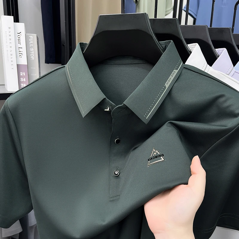 Summer 2026 Collared T-Shirt Men Stitched Trim Collar Anti-Wrinkle Fine Top Elderly Father Corporate Business Attire T Shirt Man
Summer 2026 Collared T-Shirt Men Stitched Trim Collar Anti-Wrinkle Fine Top Elderly Father Corporate Business Attire T Shirt Man