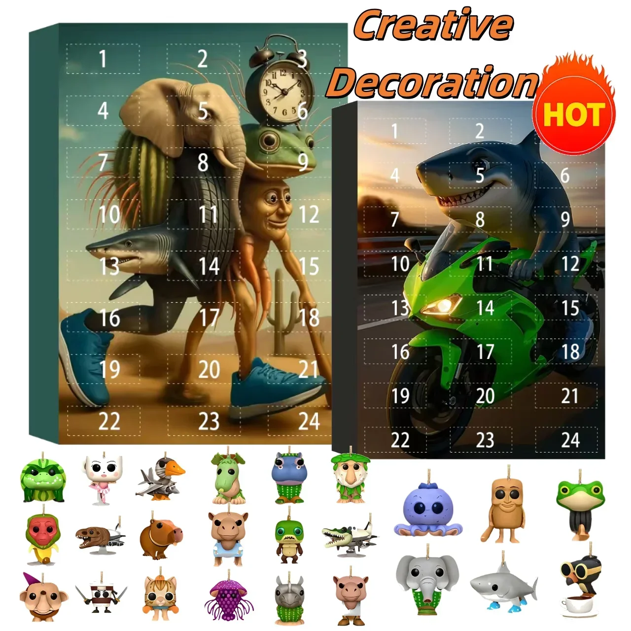 24PCS Italian Brainrot Tung Sahur Figure Blind Box Tralalero Figures Acrylic Keychain Pendant Funny Model Game Collectibles Gift
24PCS Italian Brainrot Tung Sahur Figure Blind Box Tralalero Figures Acrylic Keychain Pendant Funny Model Game Collectibles Gift