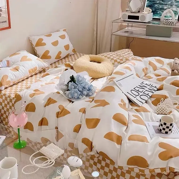 Bedclothes Bedding Set Bed Sheet Comforter Sets Duvet Cover Nordic Cover Bed 135 A Set of Bed Linen... Queen Size Bed Sheets Set
Bedclothes Bedding Set Bed Sheet Comforter Sets Duvet Cover Nordic Cover Bed 135 A Set of Bed Linen... Queen Size Bed Sheets Set