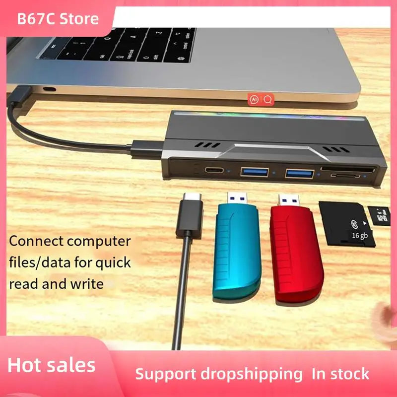 B67C Multifunctional M.2 Hard Drive Enclosure Supports TF/S D Card NVME/NGFF Protocol Solid State Drive Enclosure Easy Install -
B67C Multifunctional M.2 Hard Drive Enclosure Supports TF/S D Card NVME/NGFF Protocol Solid State Drive Enclosure Easy Install -