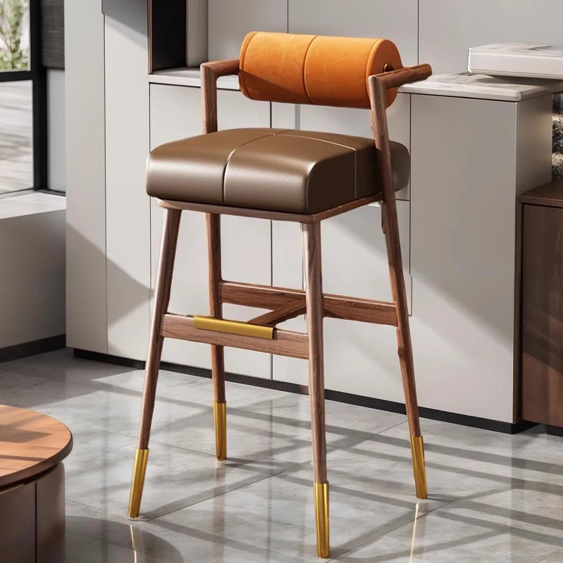 Nordic Bar Chairs Luxury Design Stool Modern Ergonomic Bar Chairs Kitchen Living Room High Barkrukken Furniture
Nordic Bar Chairs Luxury Design Stool Modern Ergonomic Bar Chairs Kitchen Living Room High Barkrukken Furniture
