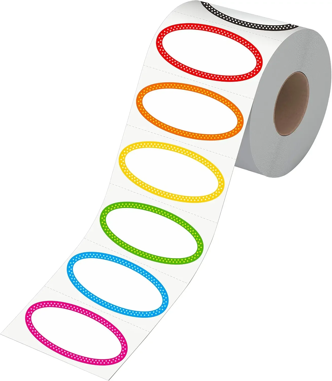 500 Colorful Polka Border Canning Labels, Water & Oil Resistant, Removable for Food Storage
500 Colorful Polka Border Canning Labels, Water & Oil Resistant, Removable for Food Storage