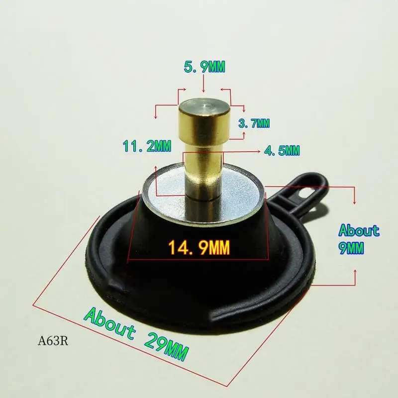 AR-Motorcycle Carburetor Repair Kit Carburetor Vacuum Diaphragm Kit Carburetor Repair Kit For YM TDM850 Mikuni 1991-1997
AR-Motorcycle Carburetor Repair Kit Carburetor Vacuum Diaphragm Kit Carburetor Repair Kit For YM TDM850 Mikuni 1991-1997