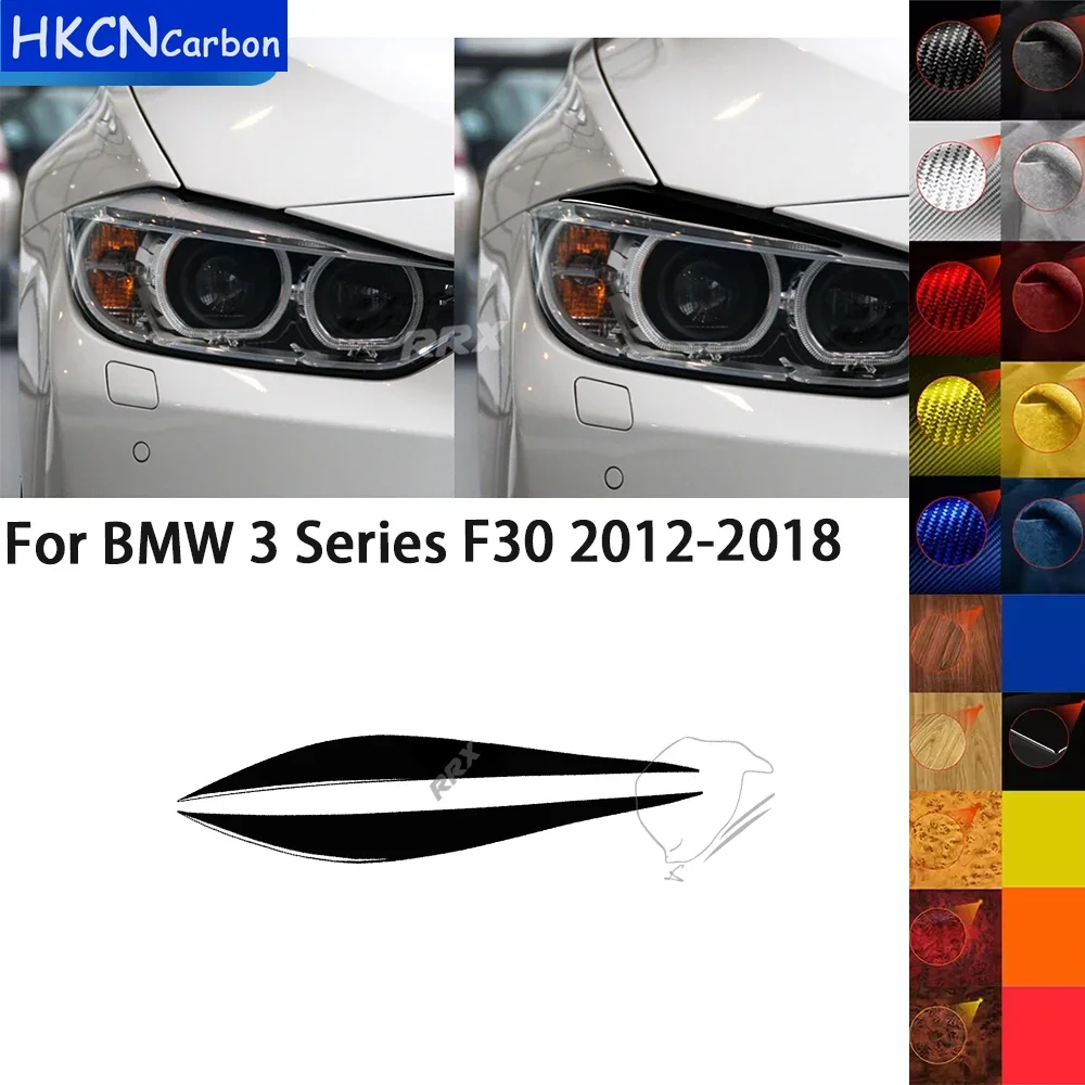For BMW 3 Series F30 2012-2018 Piano Black Carbon Fiber Lamp Eyebrow External Trim Cover Decoration Accessories Sticker
For BMW 3 Series F30 2012-2018 Piano Black Carbon Fiber Lamp Eyebrow External Trim Cover Decoration Accessories Sticker