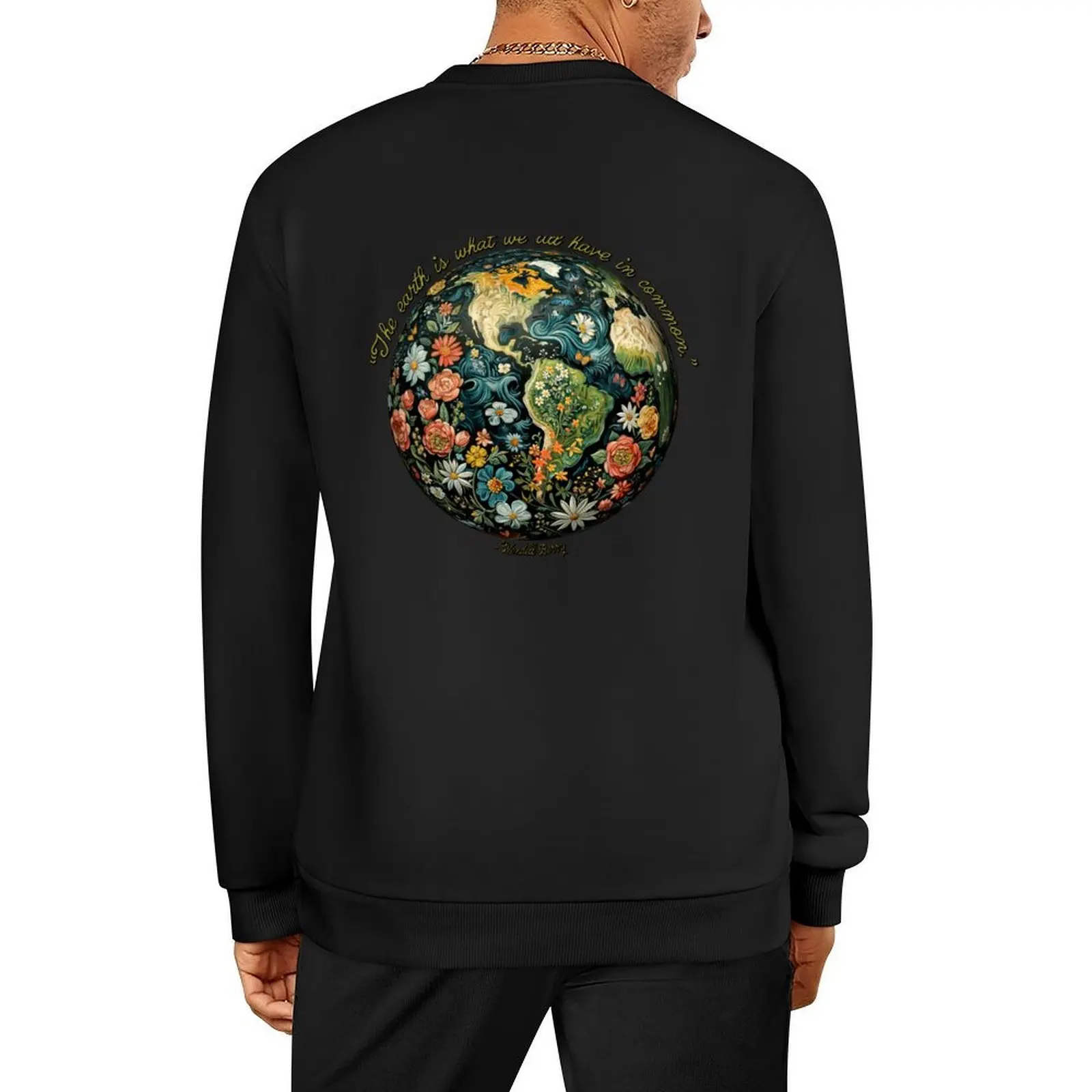The Earth is what we all have in common. - Wendell Berry Pullover tracksuit men anime clothing autumn men's sweatshirt
The Earth is what we all have in common. - Wendell Berry Pullover tracksuit men anime clothing autumn men's sweatshirt