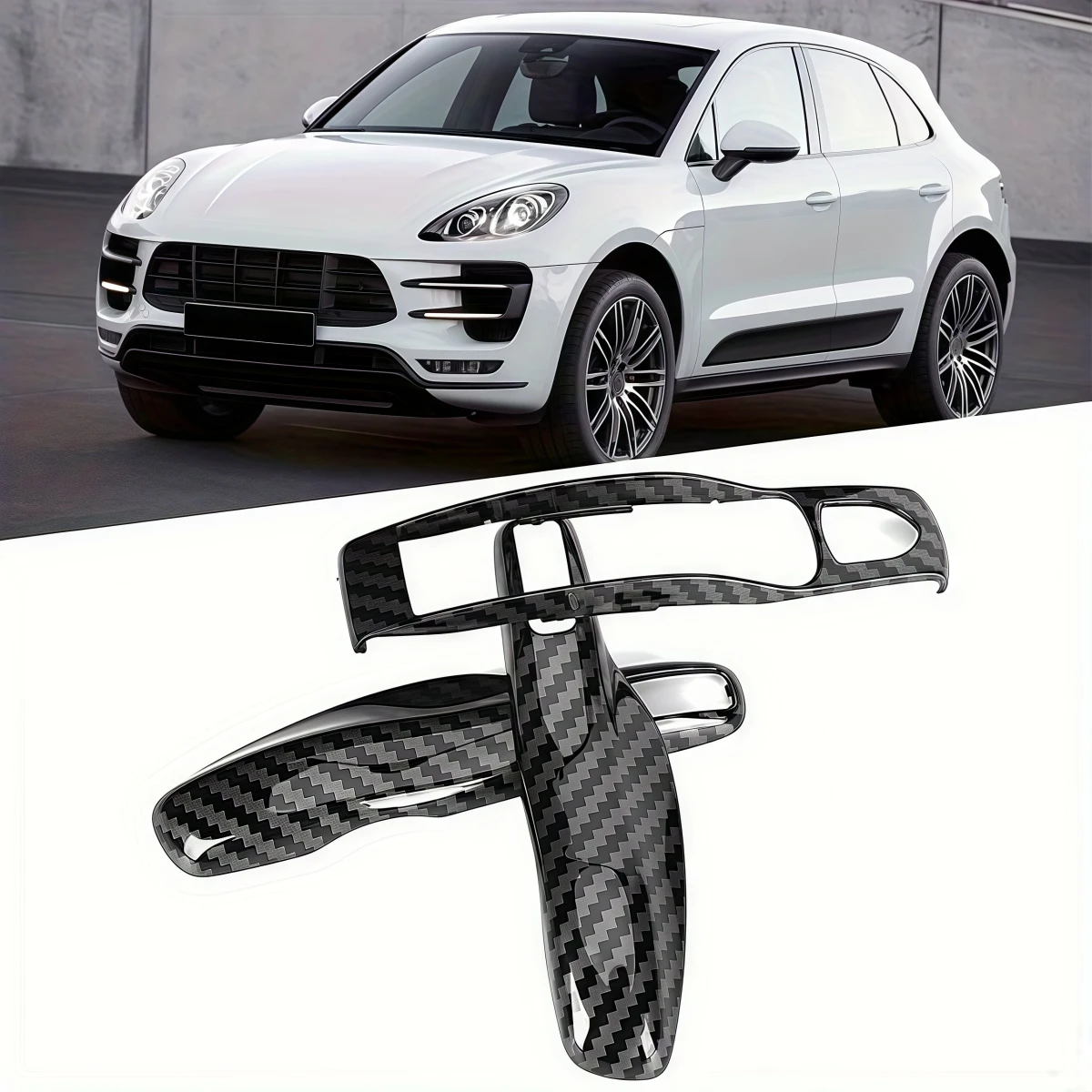 3 Pieces Set of Carbon Fiber Car Key Protection Case Suitable for Porsche Panamera, Macan, Cayenne, 911, 718 (Boxed)
3 Pieces Set of Carbon Fiber Car Key Protection Case Suitable for Porsche Panamera, Macan, Cayenne, 911, 718 (Boxed)